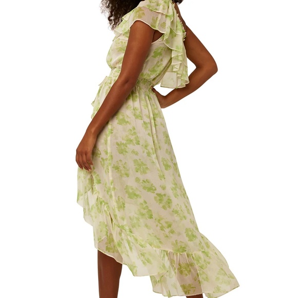 Revolve Misa Rumi Dress in Honeydew Blossom XS MSRP $390 - Picture 2 of 9